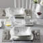 Piece Porcelain China Dinnerware Set - Service for 6