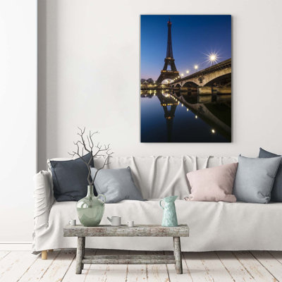 Ethnic Background - Wrapped Canvas Print