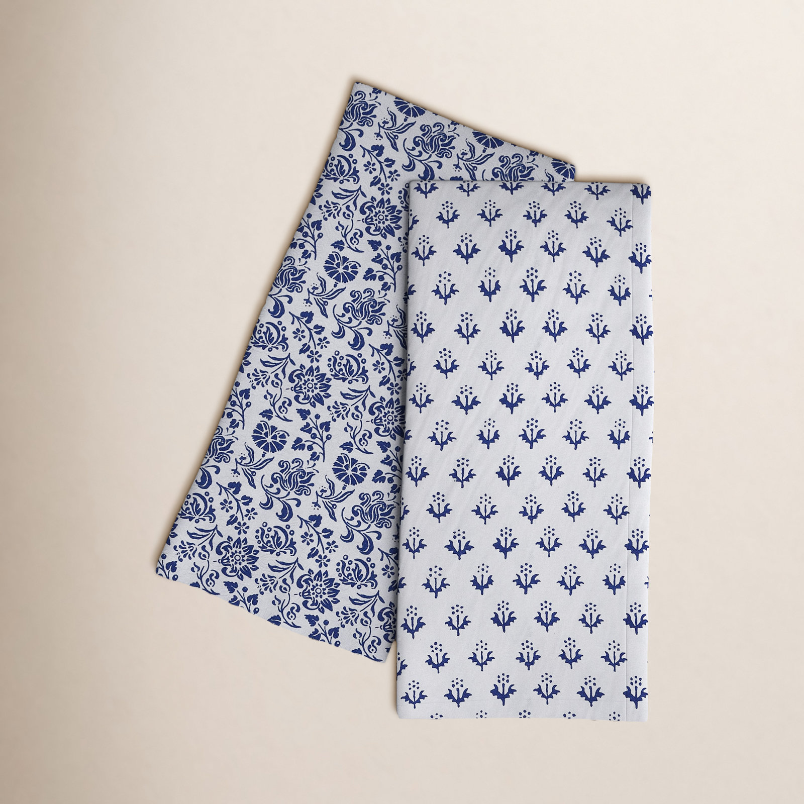 Cotton Floral Jacquard Dish Cloth Kitchen Towel