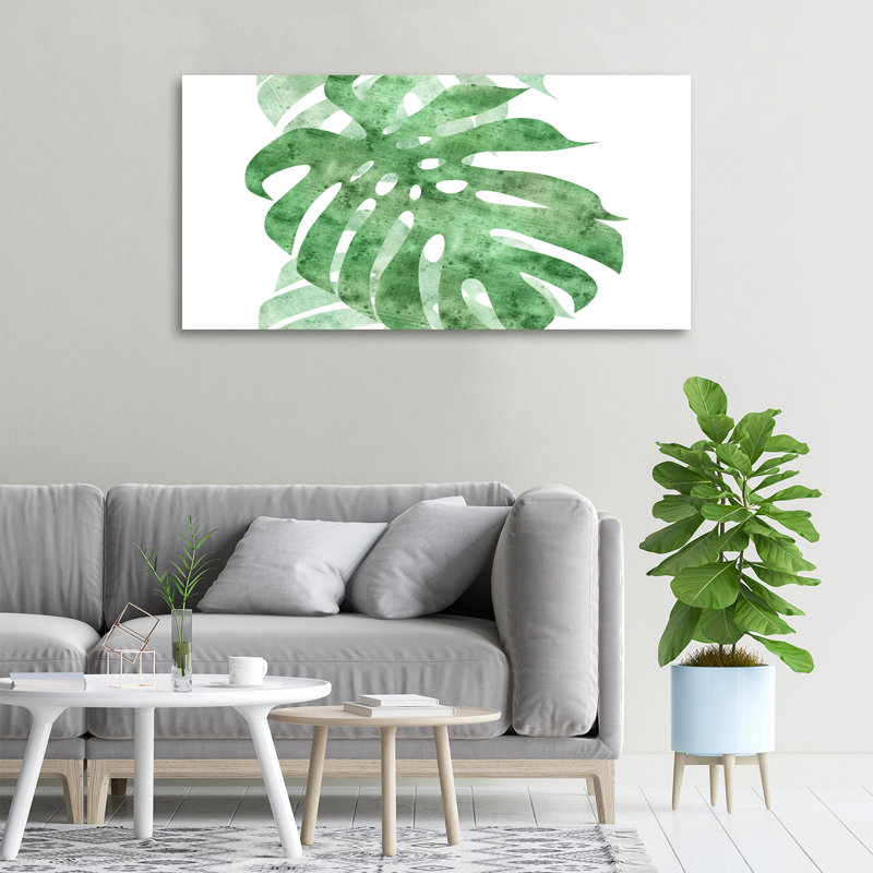 Monstera - No Frame Print on Canvas