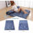 Japanese Floor Mattress, Japanese Futon Mattress With Washable Cover, Tatami Mattress Floor Mattress Foldable, Easy To Store And Portable For Camping,(Blue Cactus)-2101370880