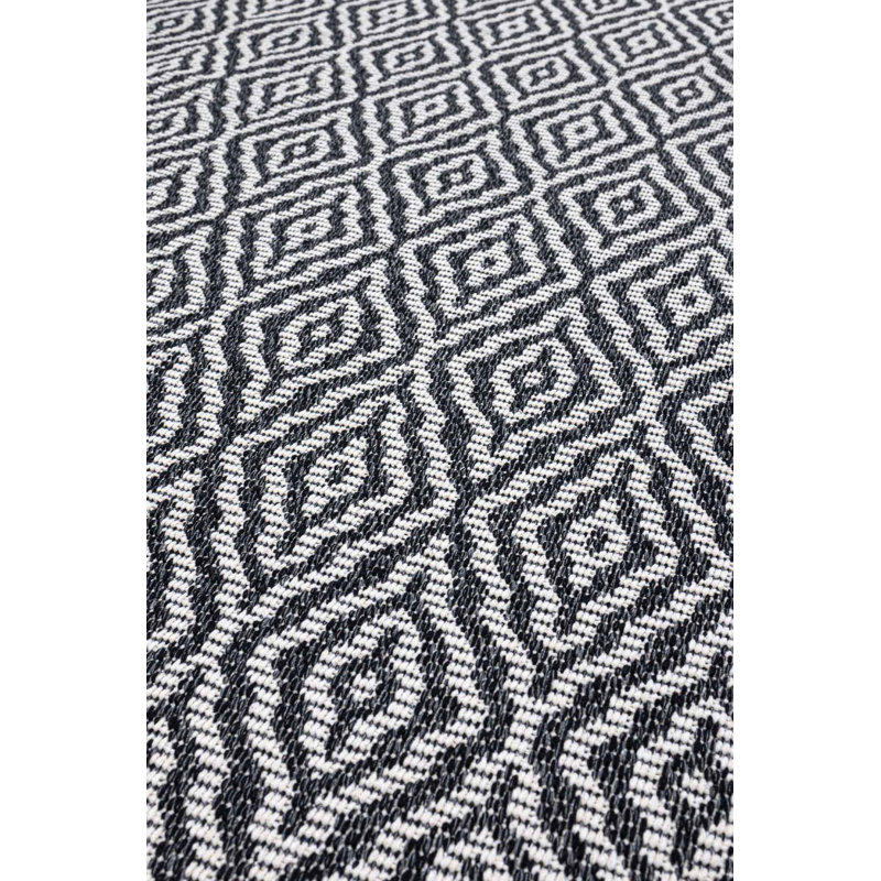 Kohdyn Cotton Geometric Indoor Rug, Rectangle 5' x 7'3"