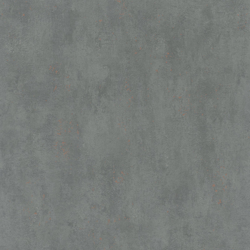 Textures Collection Industrial Plain Metallic Elements Wallpaper Roll, Dark Gray