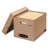 Filing Storage Box with Locking Lid, Letter/Legal, Kraft, 25/Carton