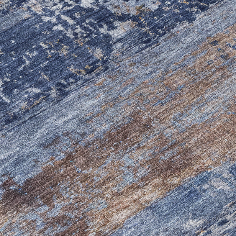 Machine Washable Indoor/Outdoor Jacinto ACN2146 Abstract Rug, Rectangle 8' x 10'