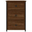 Caulkins 40cm W Iron Bedside Table-181568825-146869744