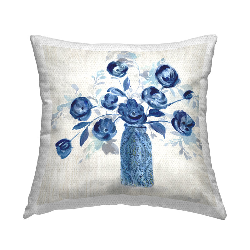 Coussin d'extérieur Blue Roses