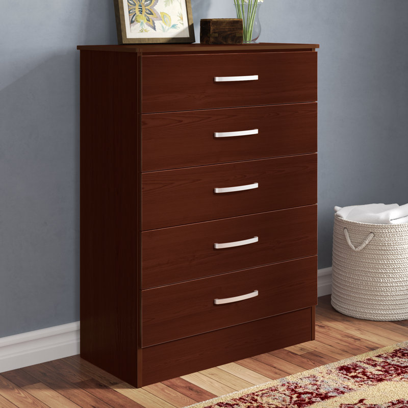 31.5'' W 5 - Drawer Dresser, Mahogany