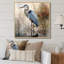 «Graceful Heron Waterbird IV - Heron», art mural-1330512602-1330512601-1293360975