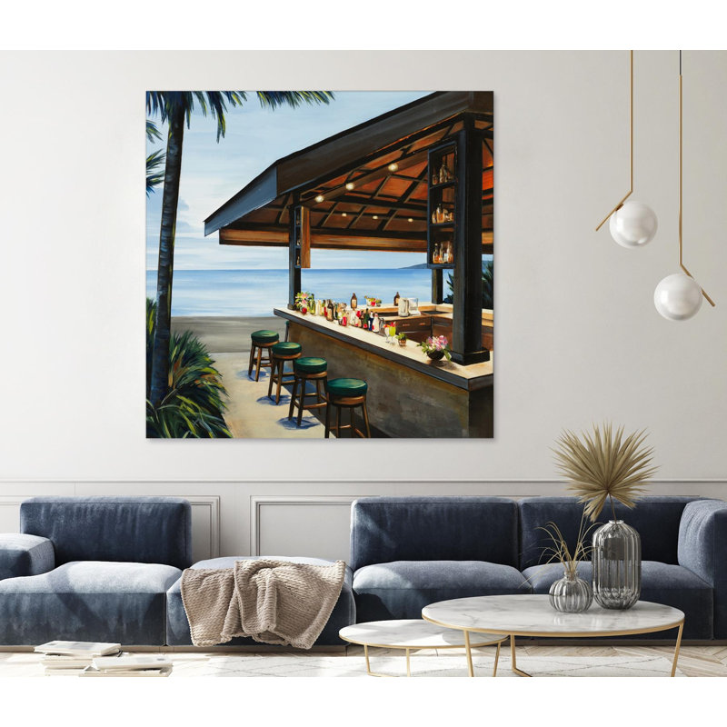 Reproduction d'art «Luxurious Rum Retreat I on Canvas» par Daleno, H 54 po x l 54 po x P 1,5 po