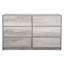 Commode 6 tiroirs avec grands tiroirs-144372625