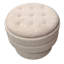 Repose-pieds rond avec rangement Modern-2061446537