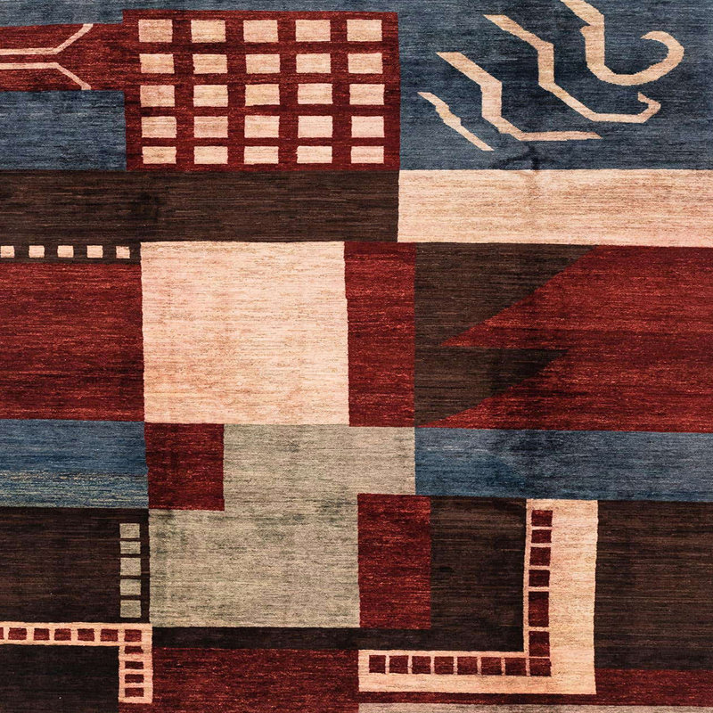 Patchwork Indoor Rug, Square 7'