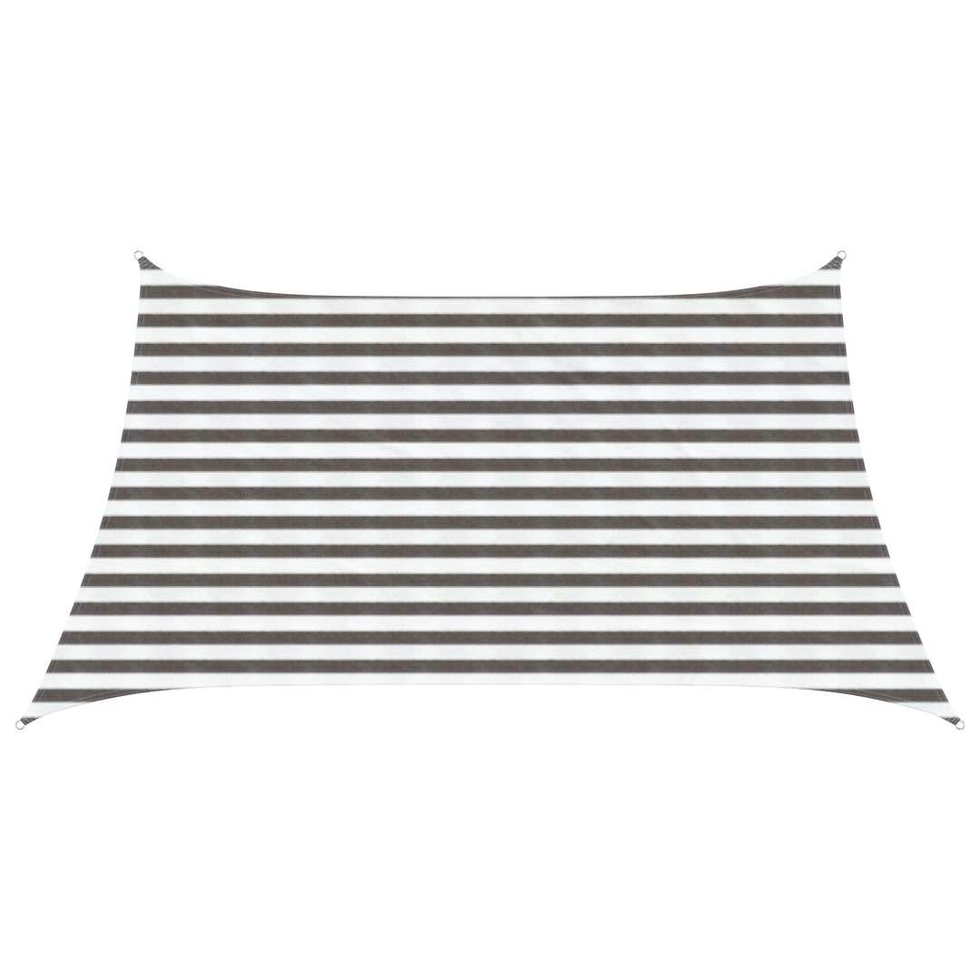 Vidaxl Sunshade Sail Shade Canopy Sun Sail Tarp Screen Balcony Awning HDPE