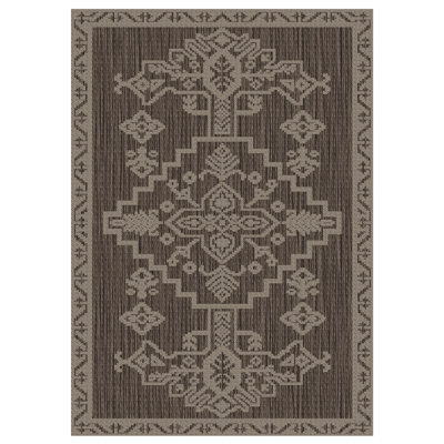 7 pi 7 po x 10 pi Tapis intérieur / extérieur 10 pouces