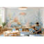 Papier peint tortue marine récif corallien sous-marin décoratif amovible-986333667-986333668