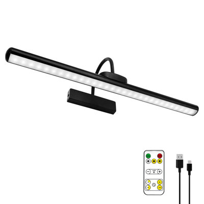 23" Wireless Picture Lights, Rechargeable Battery Art Display Light with Remote Control
