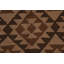 Tapis oriental brun en laine Kilim 7 x 10