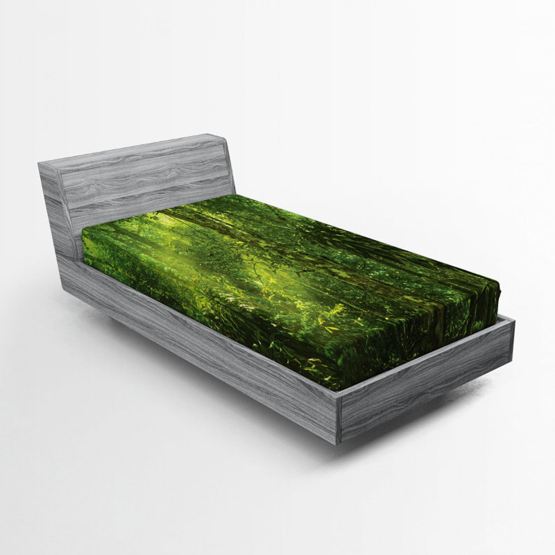 Microfiber Fitted Sheet, Twin Fitted Sheet