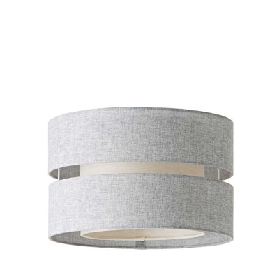 Syrah 18.5cm H Linen Blend Drum Lamp Shade ( Slip-On )