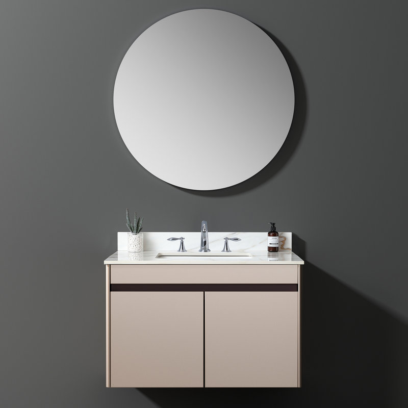 Comptoir de lavabo de salle de bain en marbre blanc 37 pouces - dosseret de 4 po, 8 trous de robinet, teinture et pierre frittée imperméable pour comptoir de meuble-lavabo avec dosseret de 4 po