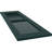 Americraft Two Equal Louver Shutters (Per Pair)-80846438-80846437-80846444