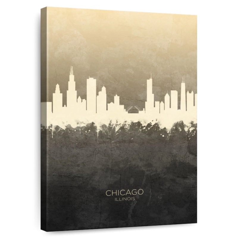 Horizon de Sir Illinois, Chicago, Illinois, H 39 po x l 26 po