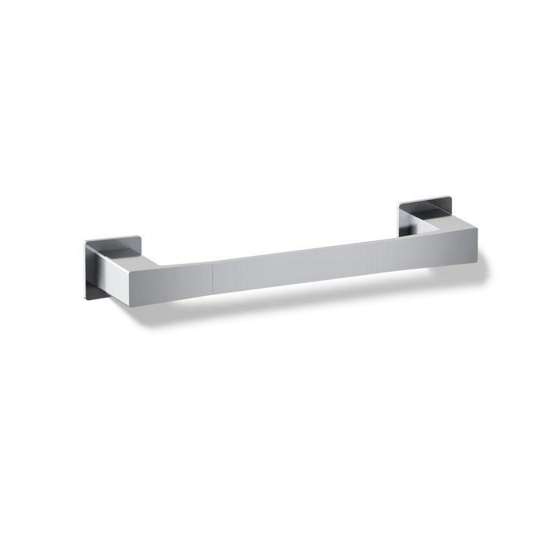 Honesty Towel Bar, Polished Chrome, 12"W