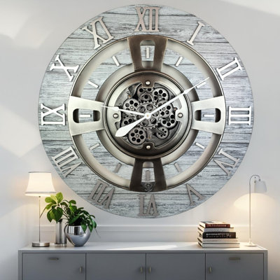Solid Wood Wall Clock