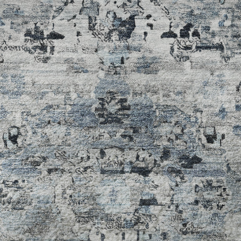 Premium Machine Washable Ashington AMF1832 Global Rug, Rectangle 1'8" x 2'6"