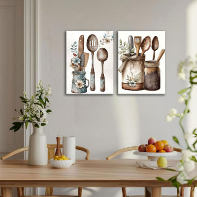 2 Piece Wrapped Canvas Print