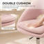 HOMCOM Velvet Office Chair