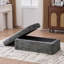 Banc de rangement rembourré avec pieds-131257227-131257225