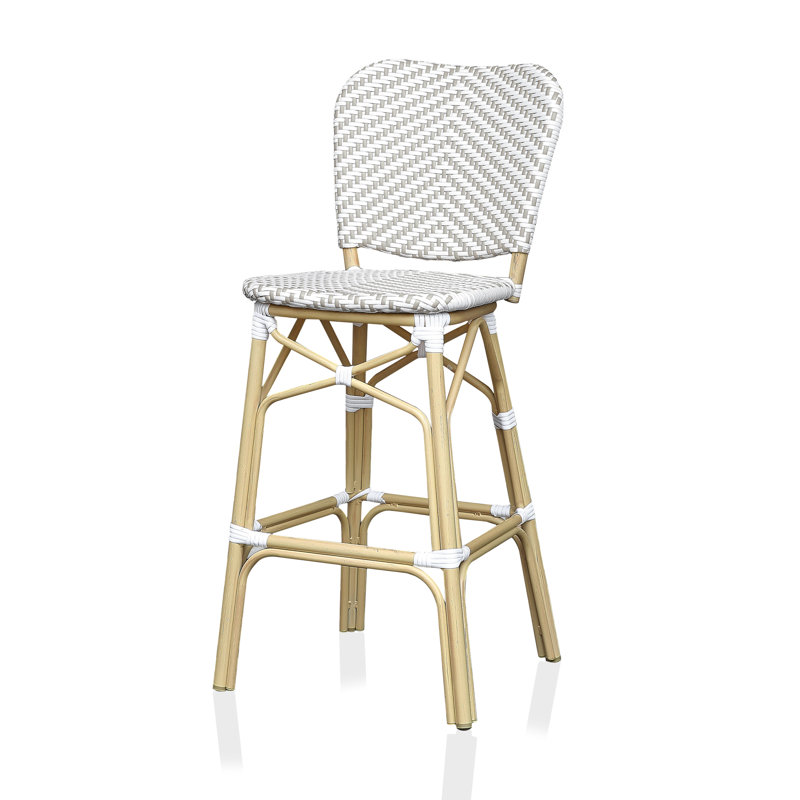 Tabouret de bar 29,75 po Fetzer, gris