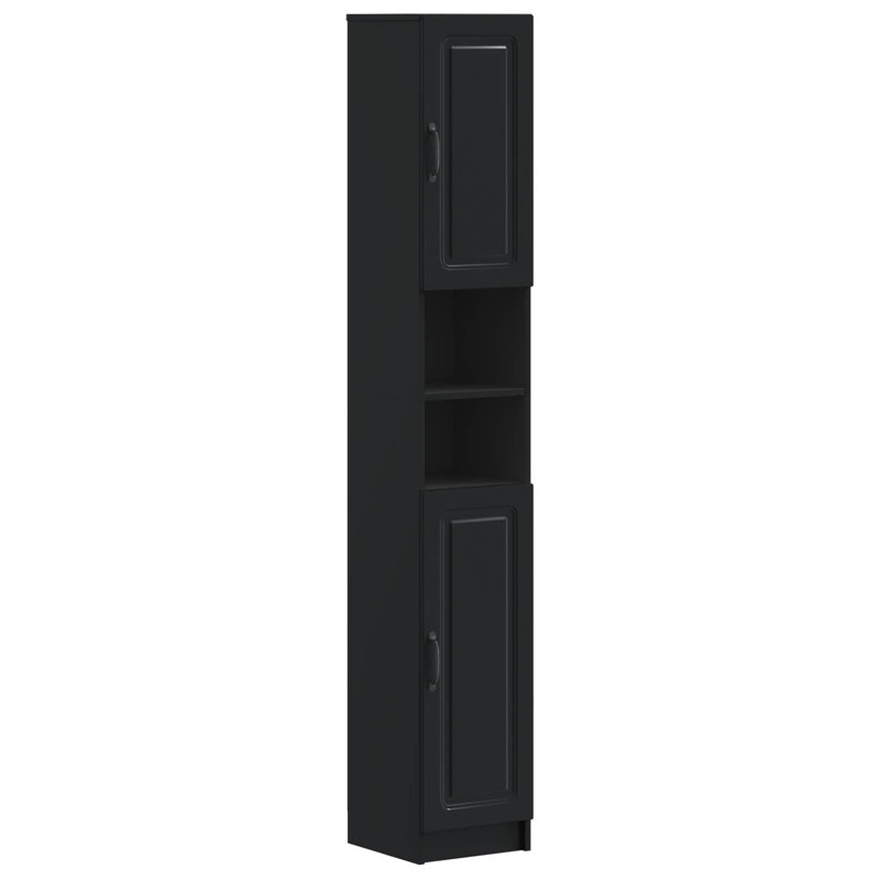 Linen Cabinet, Black