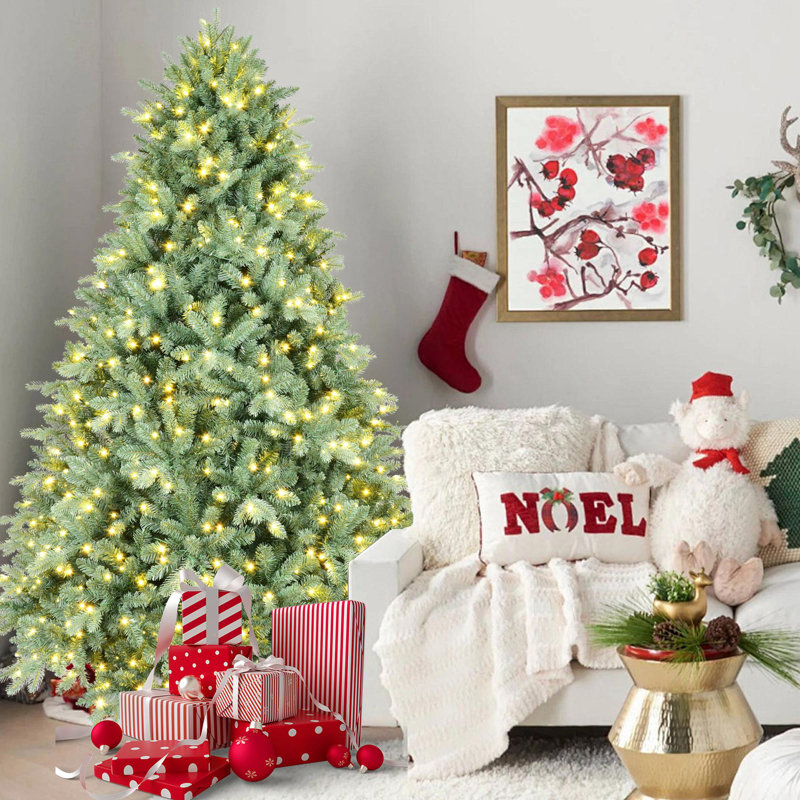 Arbre de Noël artificiel avec lumières DEL, H 5 pi