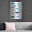 Beachcrest Home ™ «Go With the Flow I» par Courtney Prahl, art mural en métal-797143343