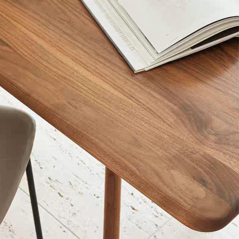 Simple and elegant solid wood dining table, 29.53"H x 70.87"L x 33.47"W