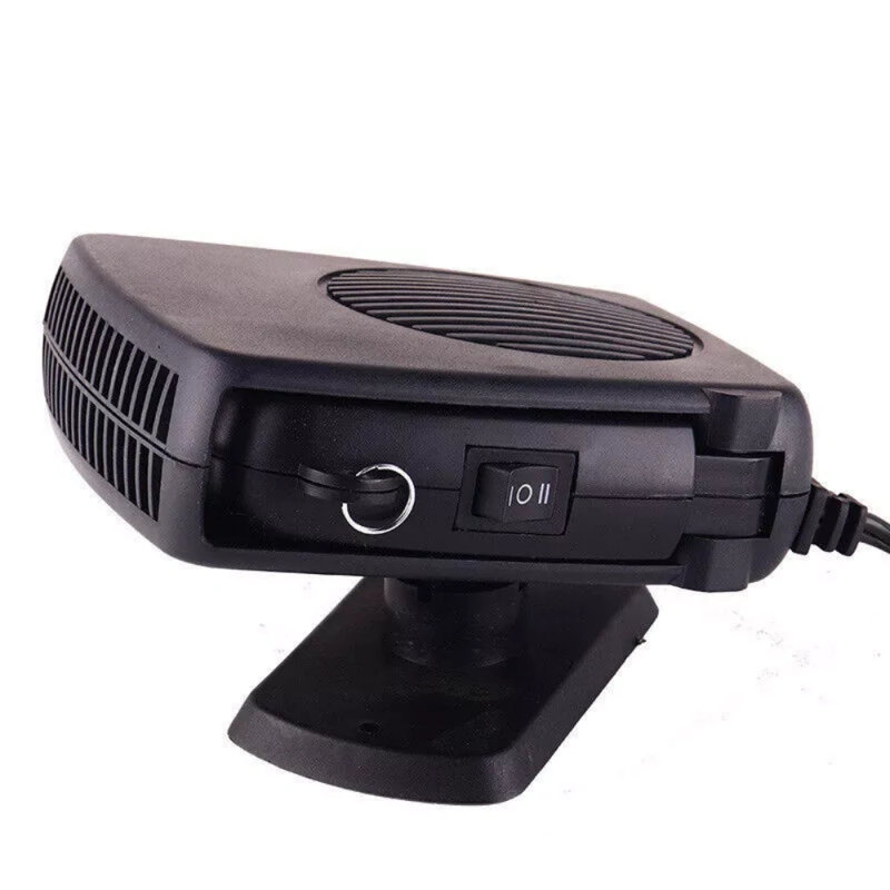 12v Dc Car Auto Electric Heater 2-in-1 Heating Cooling Fan Defroster Demister