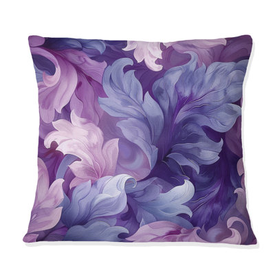 Coussin Lavender Fluid Dreams I - Modern
