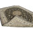 Black Floral 9X12 Indo-Nain Oriental Rug