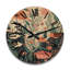 Horloge murale en bois massif Strock-1269640744