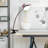 Black Plug-in LED Clip-On Desk Lamp with 5ft Cord, 360° Adjustable Gooseneck, 4000K Cool White, ETL Certified