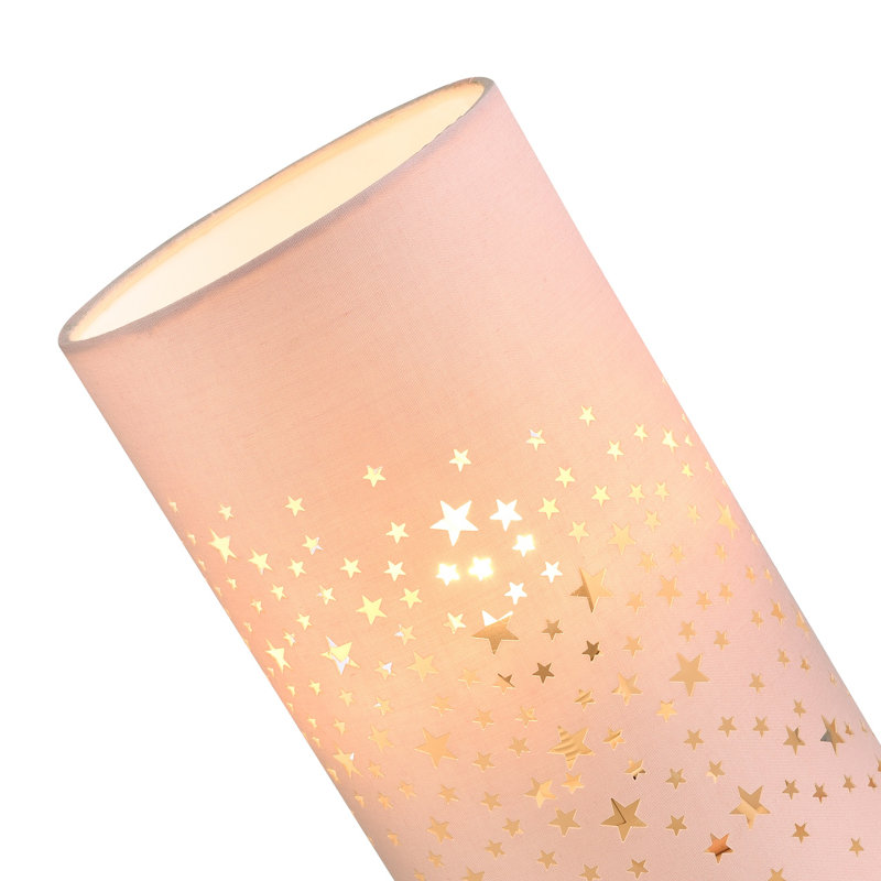Rakha Fabric Novelty Lamp, Pink