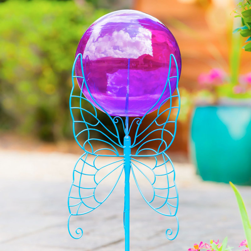Balle fixant le papillon Hehir, Rose / Bleu