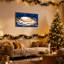 Christmas Christmas Stollen avec neige et décorations, ensemble de 3 impressions sur toile-389152647