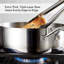 Kitchenaid 3-ply Base Stainless Steel Deep Saute Pan With Helper Handle And Lid, 4.5-quart, Brushed Stainless Steel