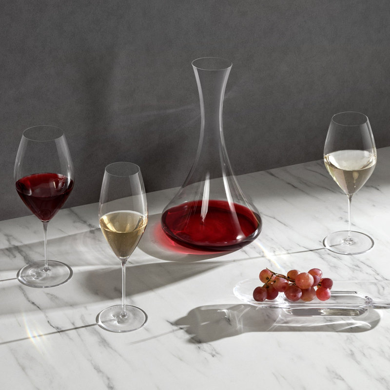 Stem Zero Lead-Free Crystal White Wine Glass, 21.25 oz