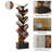9 Tier Tree Bookcase With Drawer, Framework For Bedroom Stable Construction