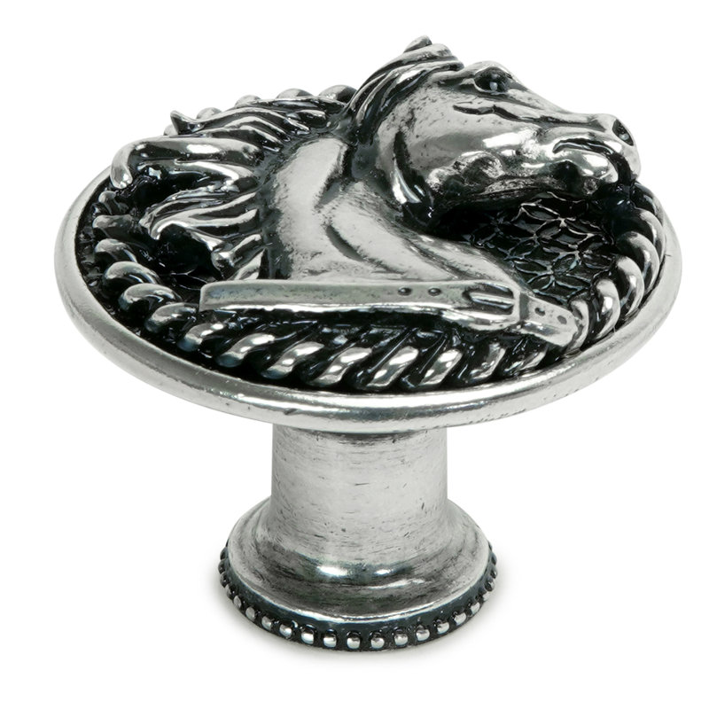 Cheval Americana avec poignée en corde et finition calice
